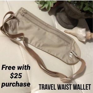 FREE WITH $25 PURCHASE-Belt Bag/Fanny Pack-Tan-Like New Condition